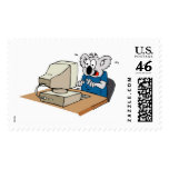 Computer kid postage