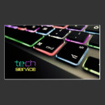 Computer, Laptop, PC, Repair, Business Card business cards