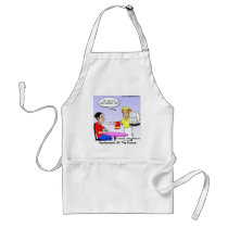 Computer Links Funny Cartoon Gifts & Collectibles aprons