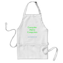 Computer Mania Computers Apron by robertscmc Computer Mania Computers Apron