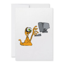 Computer Martian Personalized Invite
