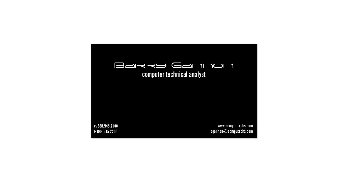 computer mice business card Zazzle