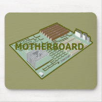 COMPUTER MOTHERBOARD MOUSE MAT
