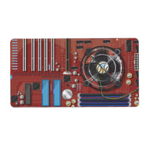 Computer Motherboard Shipping Labels