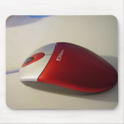 Computer Mouse Mouse Pad by cooldudeproducts