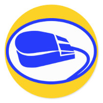 COMPUTER MOUSE SIGN 2 stickers by Sofia_Youshi COMPUTER MOUSE SIGN 2 stickers