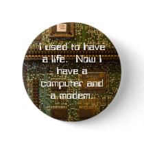 computer nerd button by imagia77 computer nerd button