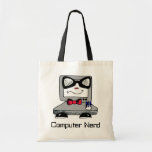Computer Nerd Geek Tote Bag