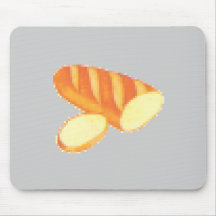 COMPUTER PIXEL BREAD MOUSE MATS