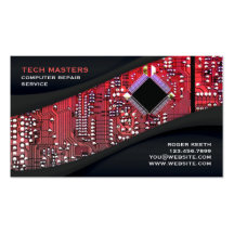 Computer Repair Business Card