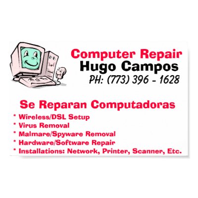Computer Repair Print