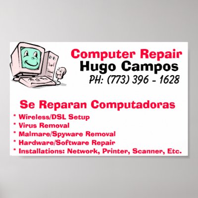 Free Computer Repair on Computer Repair Print From Zazzle Com