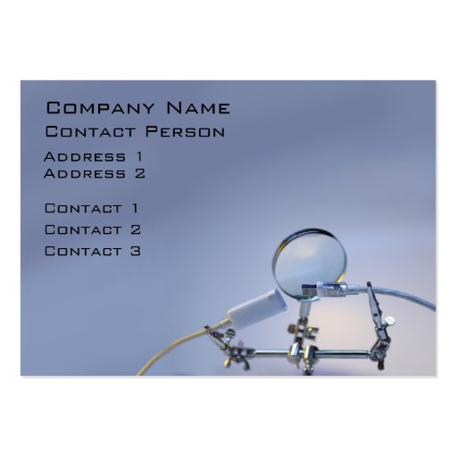 Computer Repairer Profile Card Business Card