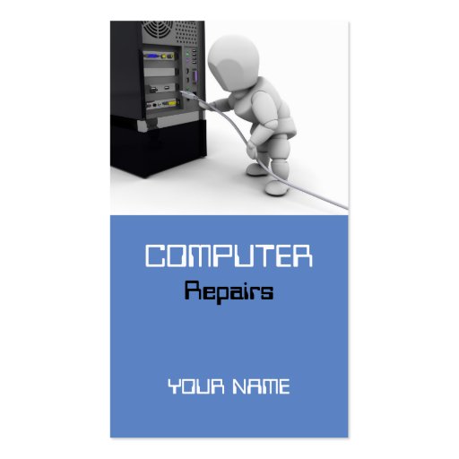 Computer Repairs Business Card