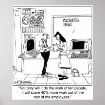 Computer Scares Employees Print
