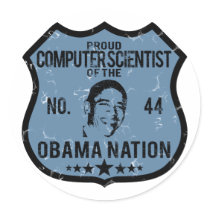 Computer Scientist Obama Nation stickers by poorrichards Computer Scientist Obama Nation stickers