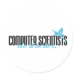 Computer Scientists Do It Better! stickers