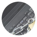 Computer security stickers