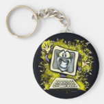Computer Shock Key Chain