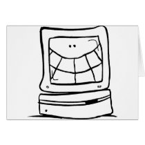 Computer Smiling cards by a1pipedreamer Computer Smiling cards