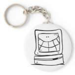 Computer Smiling keychains