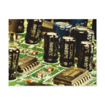 Computer Sound Card postcards