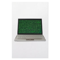 Computer virus personalized stationery