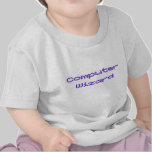 Computer Wizard Baby t-shirts