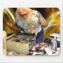 COMPUTER WIZARD MOUSE PAD mousepads