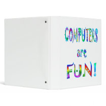 Computers are Fun binders