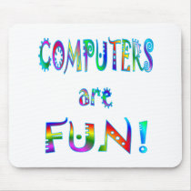 Computers are Fun mousepads by SchoolAids Computers are Fun mousepads