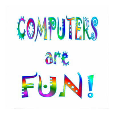 Computers are Fun Print by SchoolAids