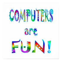 Computers are Fun posters by SchoolAids Computers are Fun posters