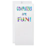 Computers are Fun Rack Card Design
