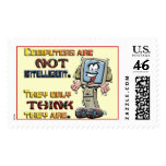 Computers only think they are intelligent postage