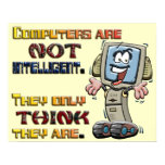 Computers Only Think They are Intelligent Poster