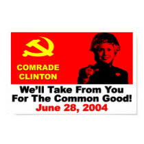 Comrade Clinton posters