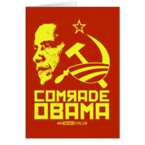 Comrade Obama Card