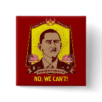 Comrade Obama Customizable Slogan Button