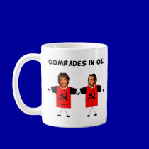 Comrades in Oil Mug mugs