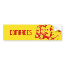 Comrades template bumper stickers
