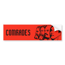 Comrades template bumper stickers