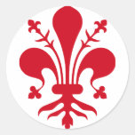Comune di Firenze Round Sticker