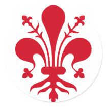 Comune di Firenze Round Sticker