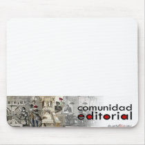 Comunidad Editorial 1 mousepads by portallibro Comunidad Editorial 1 mousepads