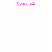 Conceited t-shirts
