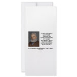 Concentrate All Your Thoughts Upon Work At Hand rack cards