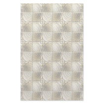 Concentric Gold & Silver Custom Stationery