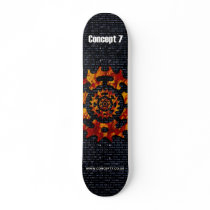Concept 7 Skate Board skateboards by Earthspike Concept 7 Skate Board skateboards