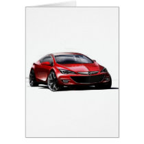 Concept Car Greeting Card